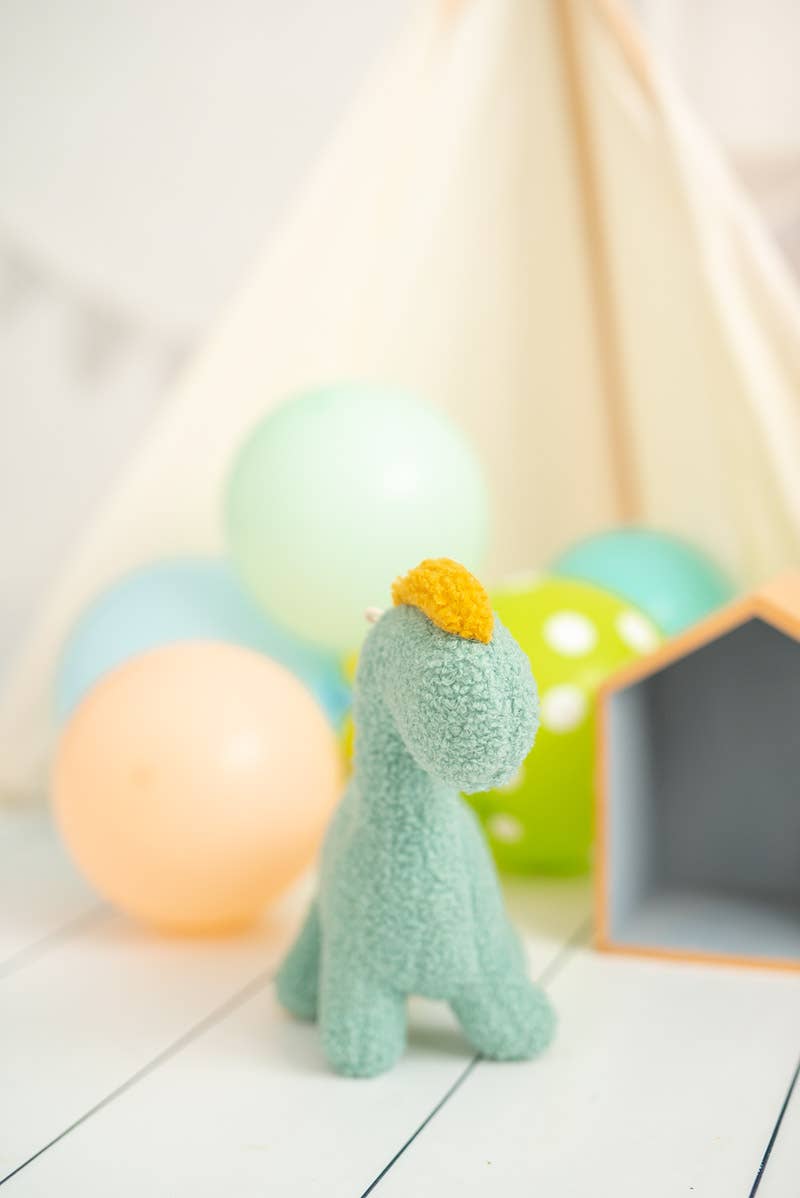 PELUCHE DINOSAURE VERTE