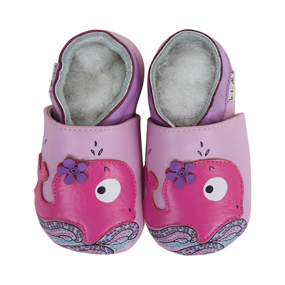 CHAUSSON BEBE EN CUIR đ