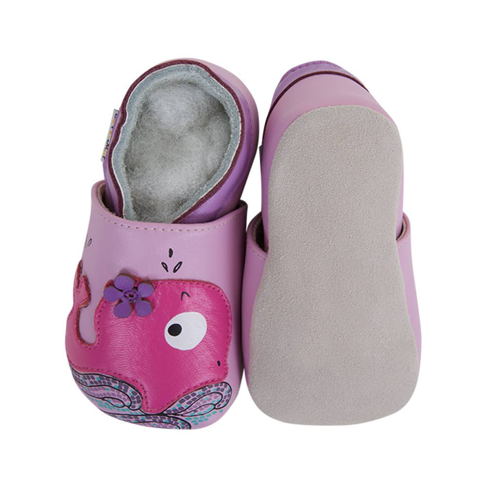 CHAUSSON BEBE EN CUIR đ